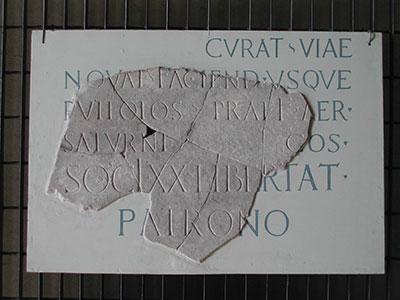 Epigrafe di Quintus Bittius Proculus